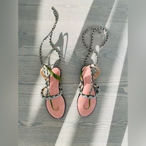Aquazzura sandles. Good condition. 6.5